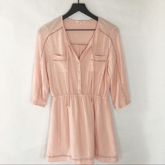 JACK by BB Dakota Pink Shirt Dress - Picture 2 of 7